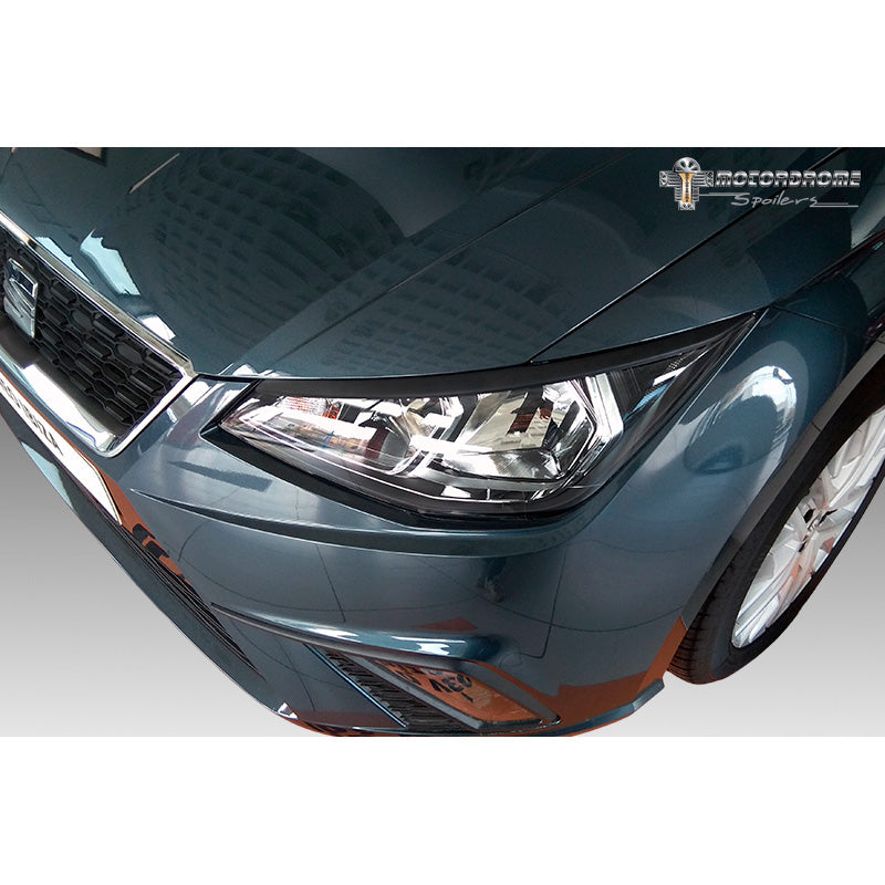 Motordrome, Headlight eyelids, fits Seat Ibiza 6F 2017- (ABS)