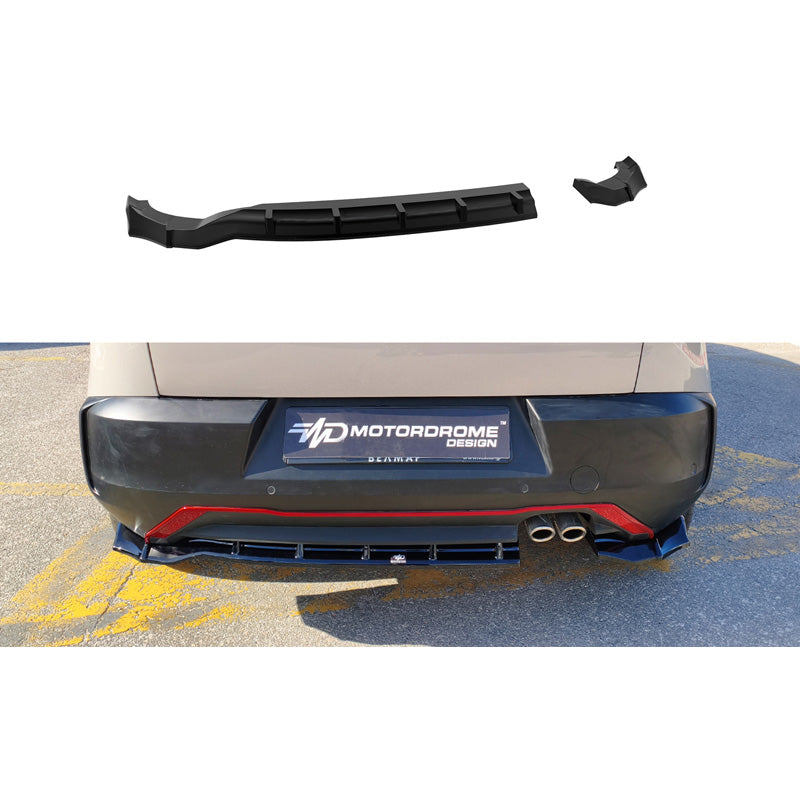 Motordrome, Zadní lišta pod spoiler, lesklá černá, pasuje na Alfa Romeo Junior (2024-)