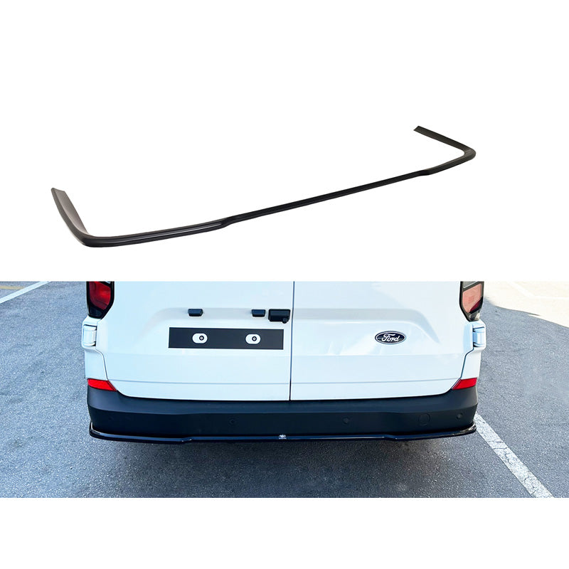 Motordrome, Rear bumper skirt, Fits Ford Transit Custom (V710) 2023- (ABS Glossy black)