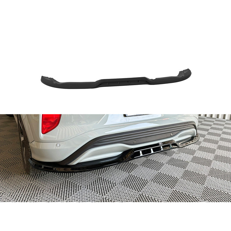 Motordrome, spoiler zadního nárazníku (difuzor), ABS lesklá černá, pasuje na Ford Puma ST-Line Facelift 2024-