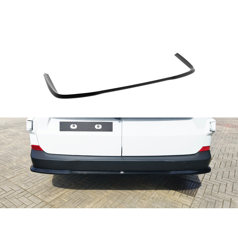 Motordrome, Underlæbe, bag, ABS, passer til Ford Transit Custom (V710) (2023-) / Volkswagen Transporter T7 (2024-) (uden stænklapper)