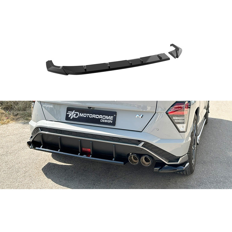 Motordrome, Underlæbe, bag, passer til Hyundai Kona II (SX2) N-Line (2023-)