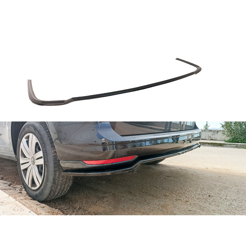 Motordrome, Rear bumper skirt (Diffuser), passer til Volkswagen Caddy V Box/MPV 2020- (ABS Gloss black)