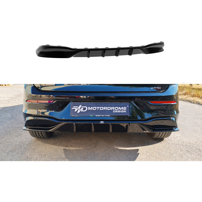 Motordrome, Labbro inferiore, compatibile con Volkswagen Golf VIII (2020-) incl. facelift, ABS