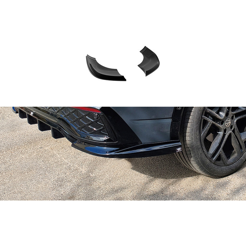 Motordrome, splitter paraurti posteriore, ABS, adatta a Volkswagen Tiguan III (CT1) R-Line (2024-)