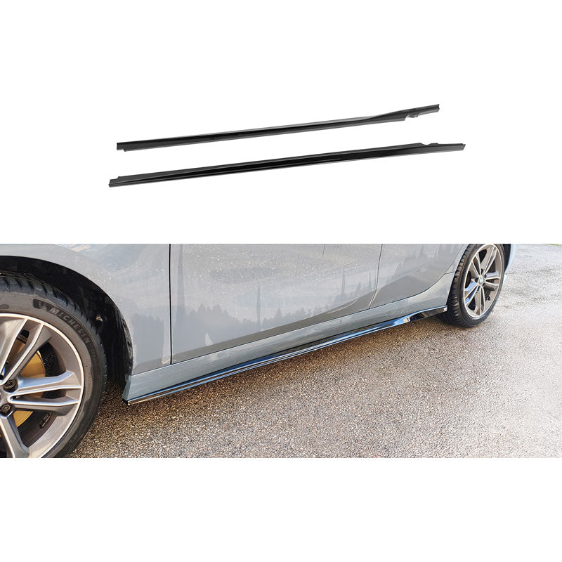 Motordrome, minigonne, nero lucido, adatta a BMW 1-Series (F40) excl. M-Sport/M135i (2019-2024)