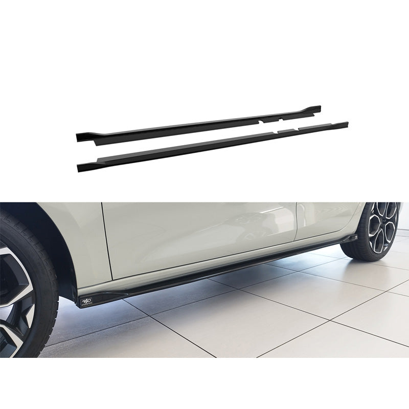 Motordrome set minigonne laterali adatto a Seat Leon IV FR HB 5-doors/Sportstourer 2020- & Cupra Leon Mk1 2020- (ABS)