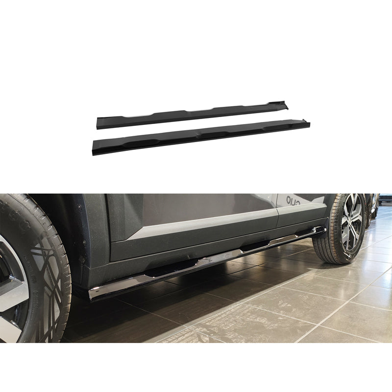 Motordrome, Sideskørte, Gloss Black, passer til Dacia Duster III (2024-)