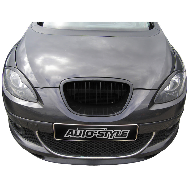 AutoStyle, sportovní maska chladiče, pasuje na Seat Leon/Altea/Toledo 1P 2005-2009 kromě FR/Cupra