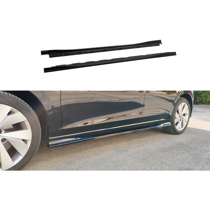 Motordrome, Minigonne, ABS, compatibile con Volkswagen Golf 8 Hatchback (2020-)