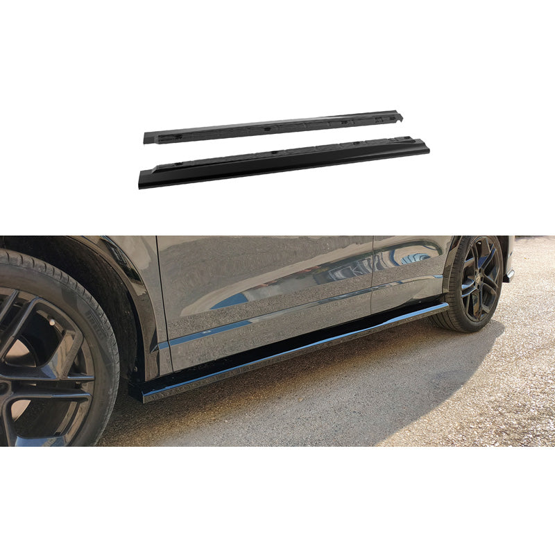 Motordrome, minigonne, nero lucido, adatta a Volkswagen Tiguan III (CT1) R-Line (2024-)