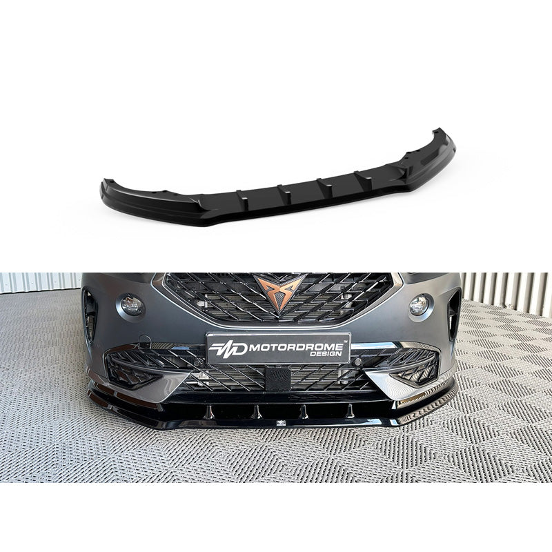 Motordrome, frontspoiler, ABS, past op Cupra Formentor Mk1 2020-2024, zwart
