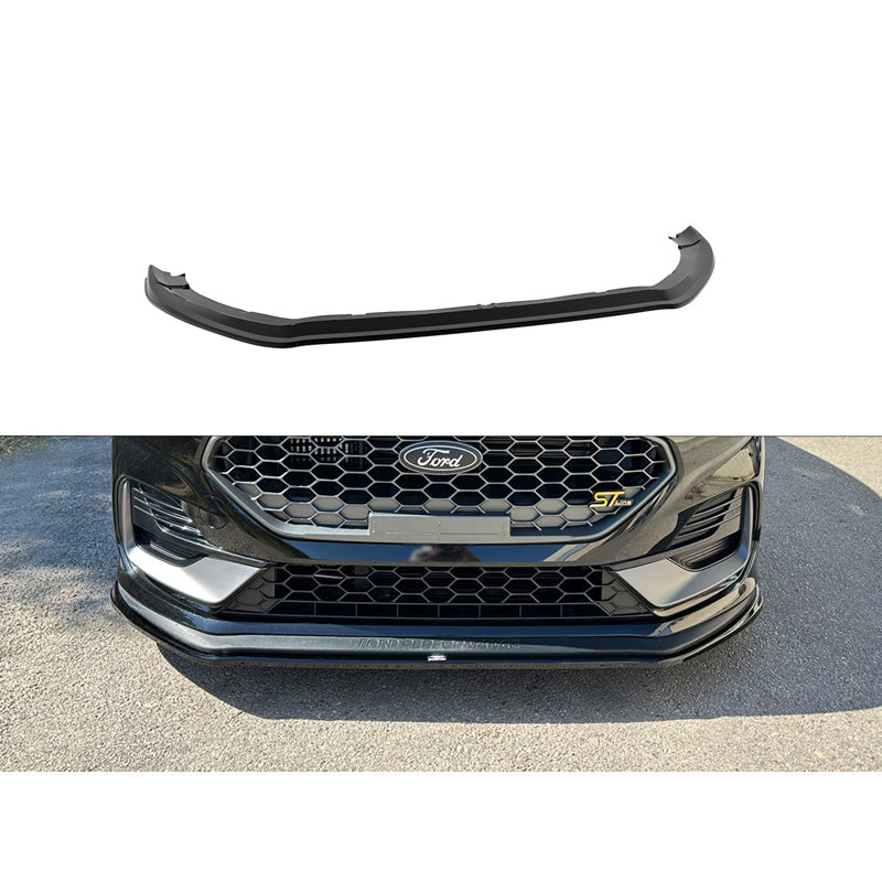 Motordrome spoiler anteriore adatto a Ford Fiësta ST VIII Facelift 2021- (ABS nero lucido)