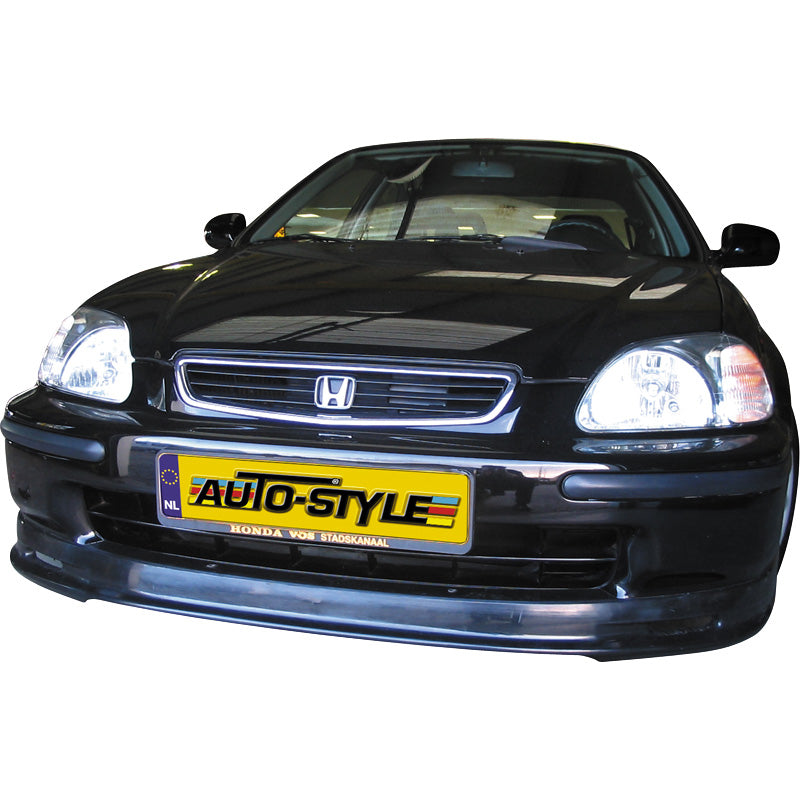Dynamik, spoiler przedni do Honda Civic 1996-1999 'Mugen Look' - surowe ABS