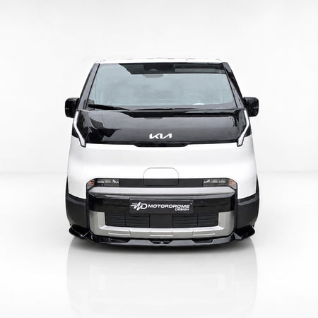 Motordrome, Frontspoiler, Blank sort, passer til Kia PV5 Cargo & Passenger (2025-)