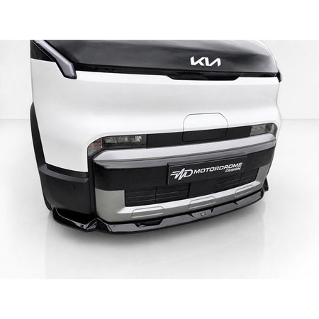 Motordrome, Frontspoiler, Blank sort, passer til Kia PV5 Cargo & Passenger (2025-)