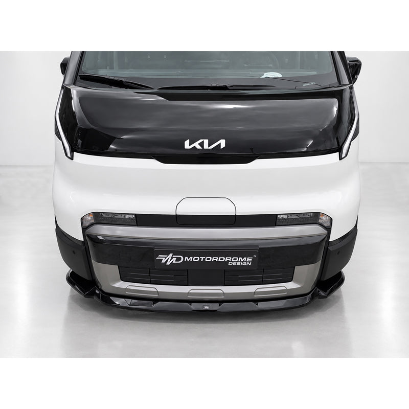 Motordrome, Frontspoiler, Blank sort, passer til Kia PV5 Cargo & Passenger (2025-)