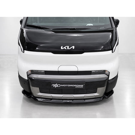 Motordrome, Frontspoiler, Blank sort, passer til Kia PV5 Cargo & Passenger (2025-)