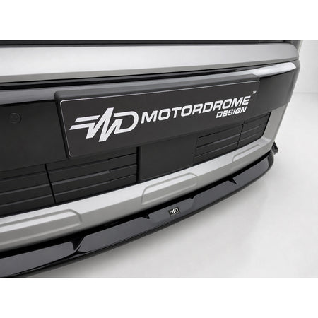 Motordrome, Frontspoiler, Blank sort, passer til Kia PV5 Cargo & Passenger (2025-)