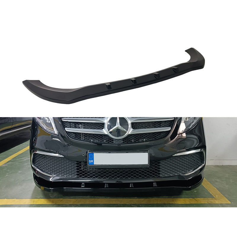 Motordrome, Front spoiler, Fits Mercedes V-Class W447 Facelift 2019- incl. AMG-Line (ABS)