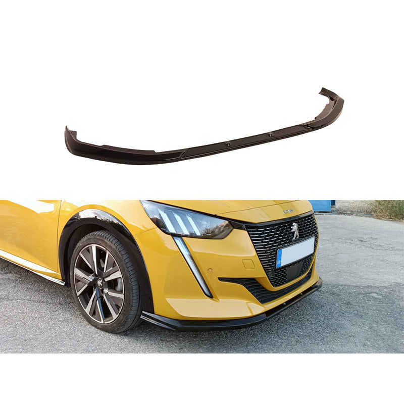 Motordrome, spoiler delantero V.2, compatible con Peugeot 208 II 2019- (ABS)