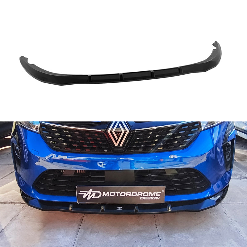 Motordrome, Frontspoiler, passer til Renault Clio V 5-dørs Facelift (2023-2025), ABS