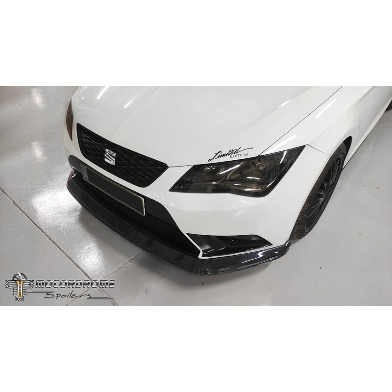 Motordrome, Front spoiler, Fits Seat Leon 5F SC/5-doors/ST 2013-2017 excl. FR/Cupra (ABS)