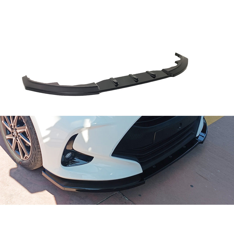 Motordrome, przedni spoiler, pasuje do Toyota Yaris (P21) incl. GR 2020- (ABS czarny błyszczący)