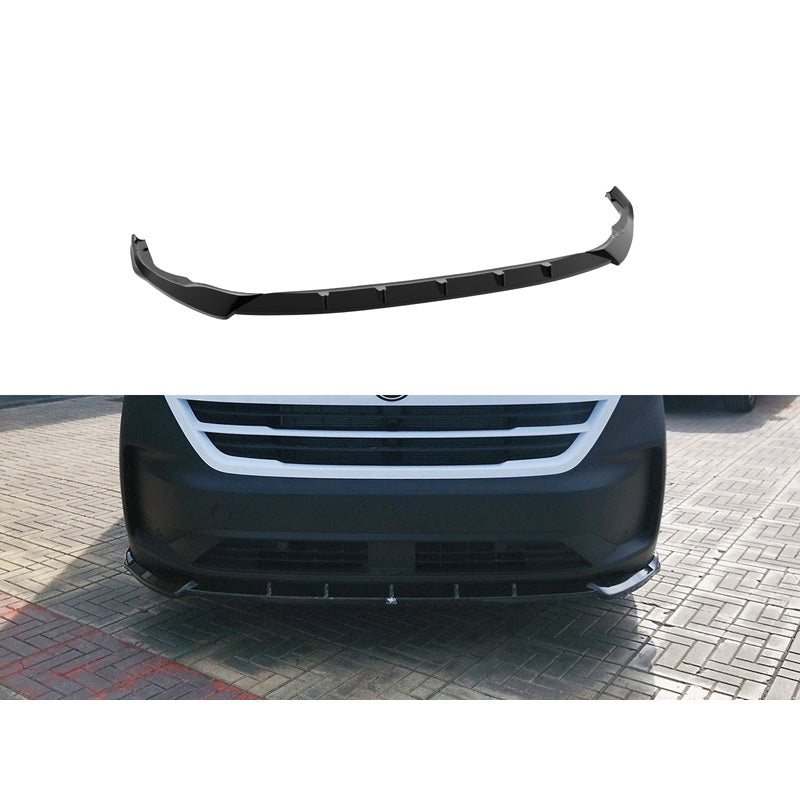 Motordrome, Frontspoiler, passer til Volkswagen Transporter T7 & T7 Caravelle (2024-), Gloss Black