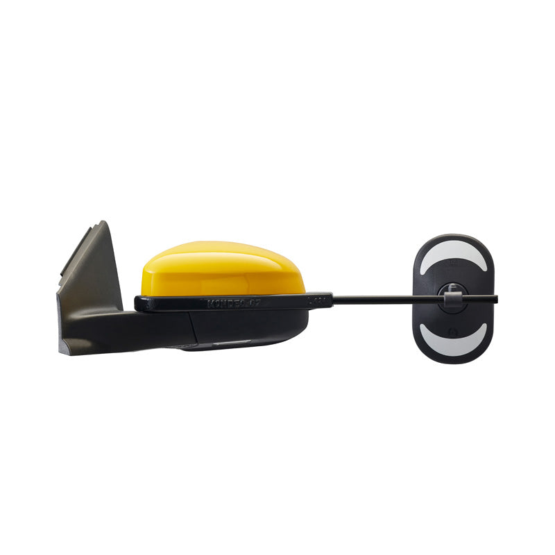 Emuk, retrovisores para remolque, compatibles con Ford Focus II 2008-2011 y Focus III 2011-2018 y Mondeo IV 2007-2013 (con intermitente en el espejo)