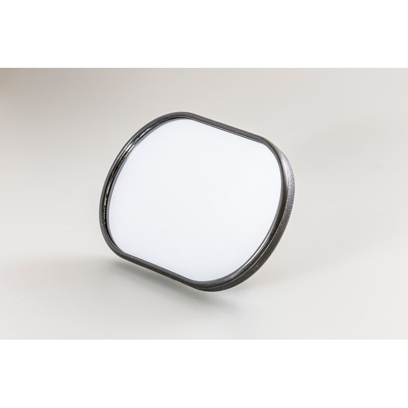 Emuk, standardowa głowica lusterka - czarna - 180x120 mm - szerokokątna R2000 - regulowana