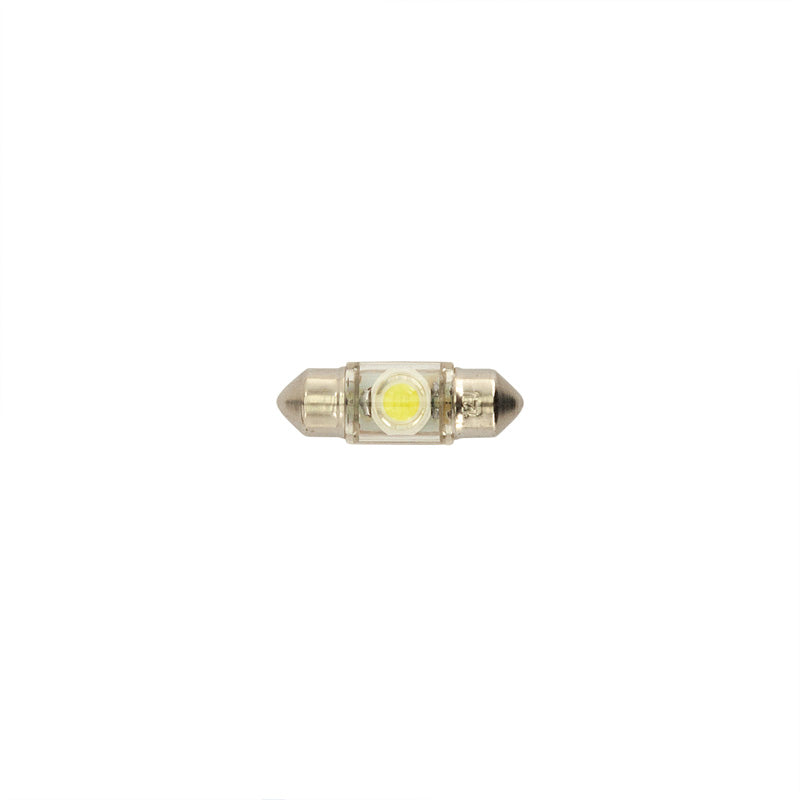AutoStyle, lampadina LED a siluro effetto xenon bianca 12V 10x31mm - pezzo singolo