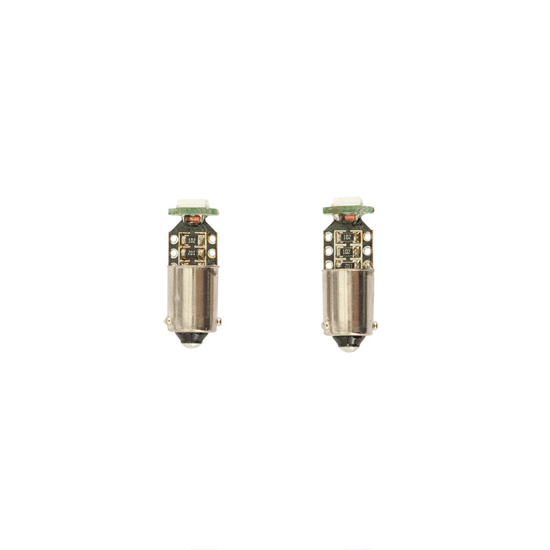 AutoStyle, lampadine SMD/LED effetto xenon BAX9S (H6) - bianche - 12V - set da 2 pz.