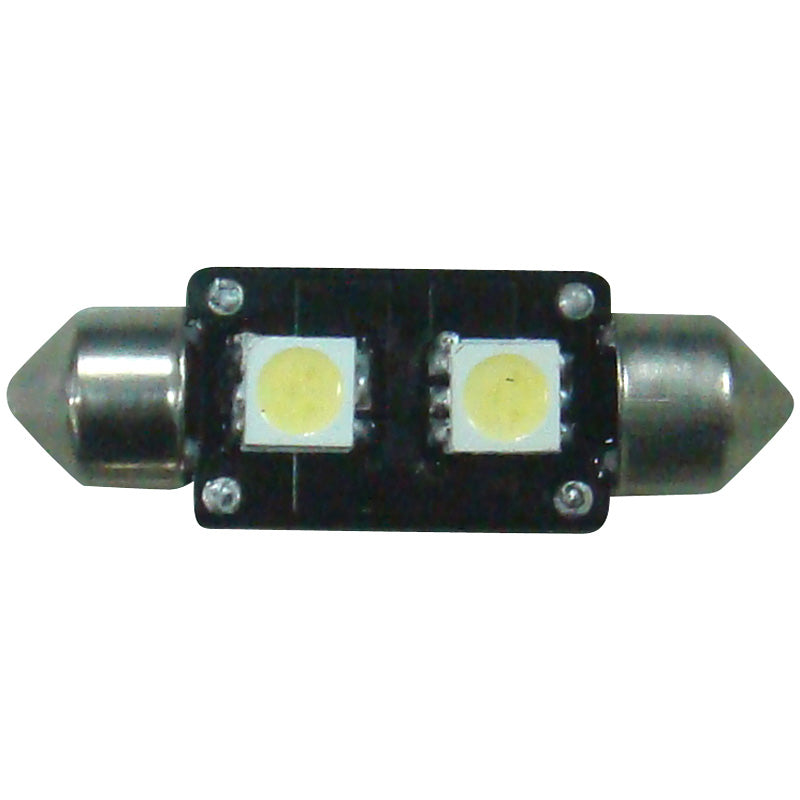 AutoStyle, lampadina a siluro 2Q SMD effetto xenon 10x37mm 12V - illuminazione interna