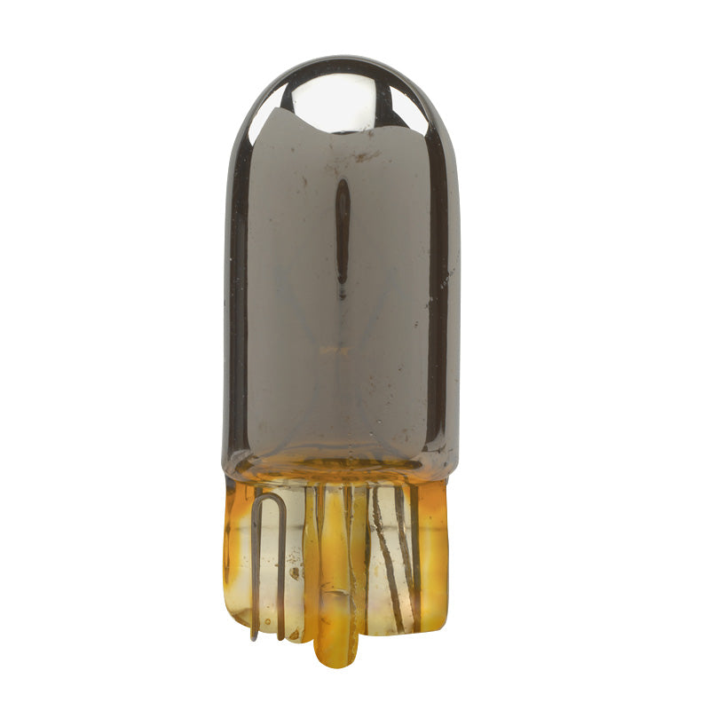 AutoStyle, lampadine T-10 12V ambra - rivestite in cromo - set da 2 pz.