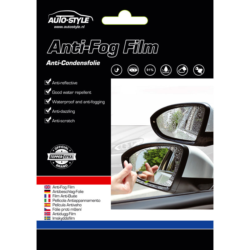 AutoStyle, Anti-Dug Film, Transparent, Oval, 2 dele
