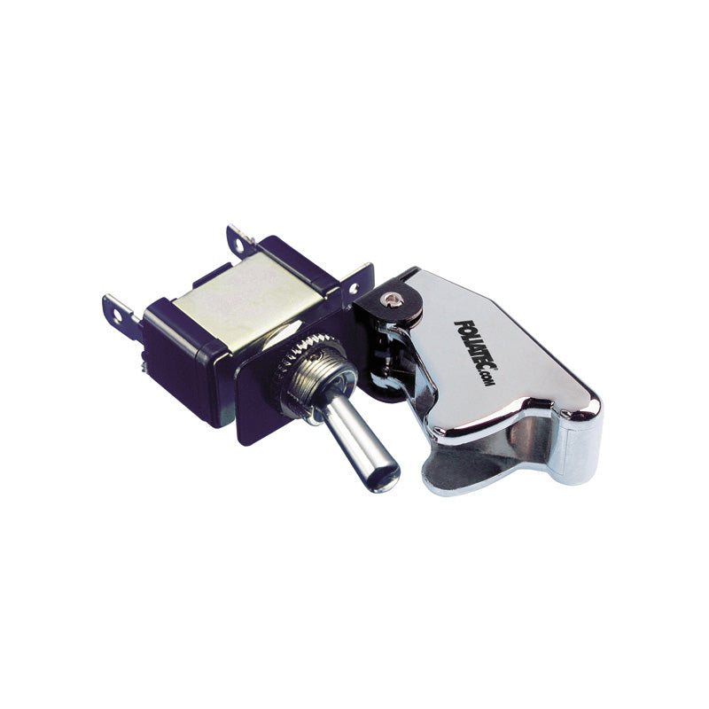 Foliatec Kill Switch On/Off without LED - copertura cromata - 1 pezzo