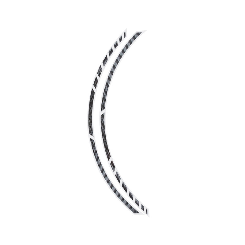 Foliatec PIN-Striping 'Racing' rim design Carbon-Structured - Width = 7mm: 14x 41cm