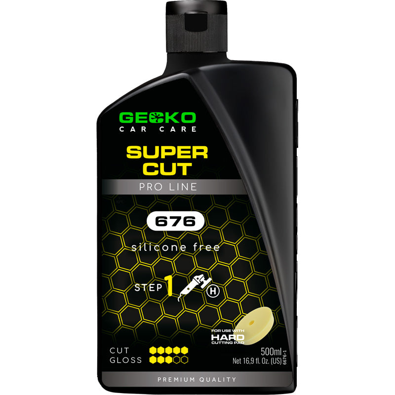 Gecko, PRO Super Cut 676 Step 1, 500ml (silicone free)