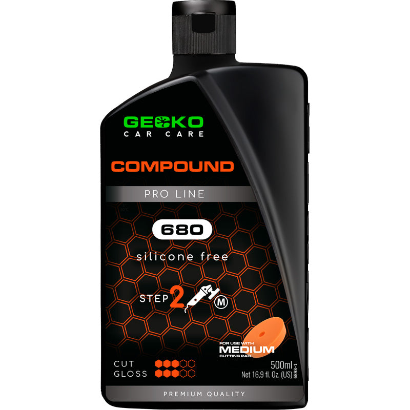 Gecko, PRO Compound 680 Step 2 - 500ml, silicone free