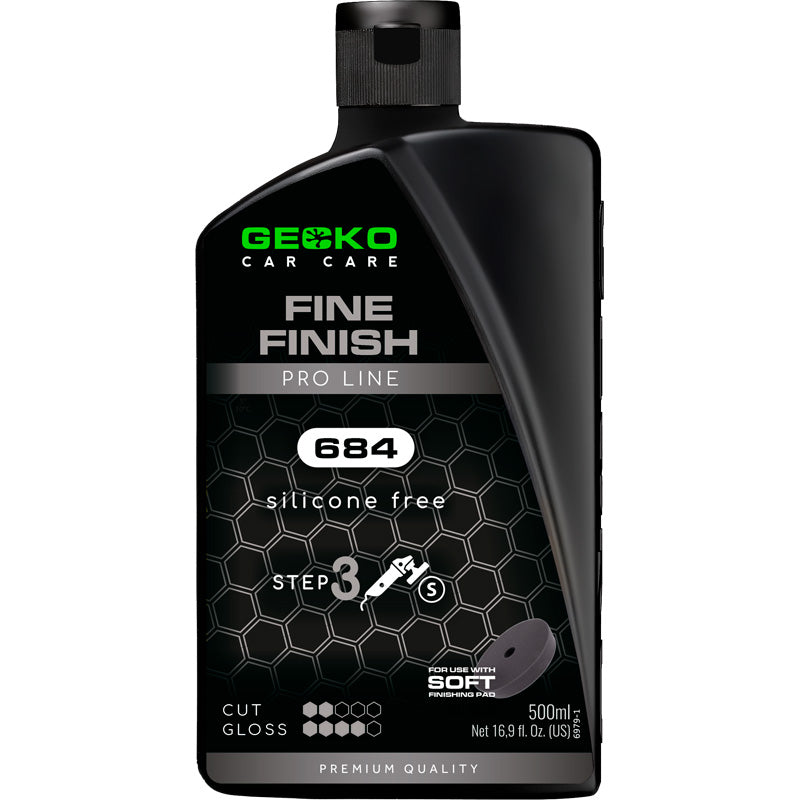 Gecko, Pro Fine Finish 684 STEP 3, 500ml (silicone free)