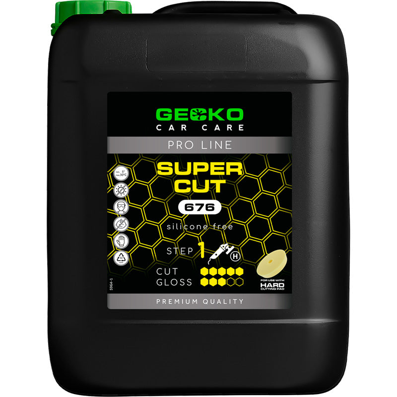 Gecko, Pro Super Cut 676 STEP 1, 5 liter (silicone free)