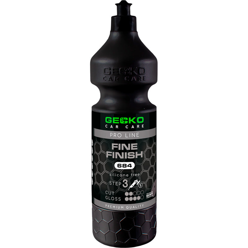 Gecko, Pro Fine Finish 684 STEP 3, 1 liter, silicone free