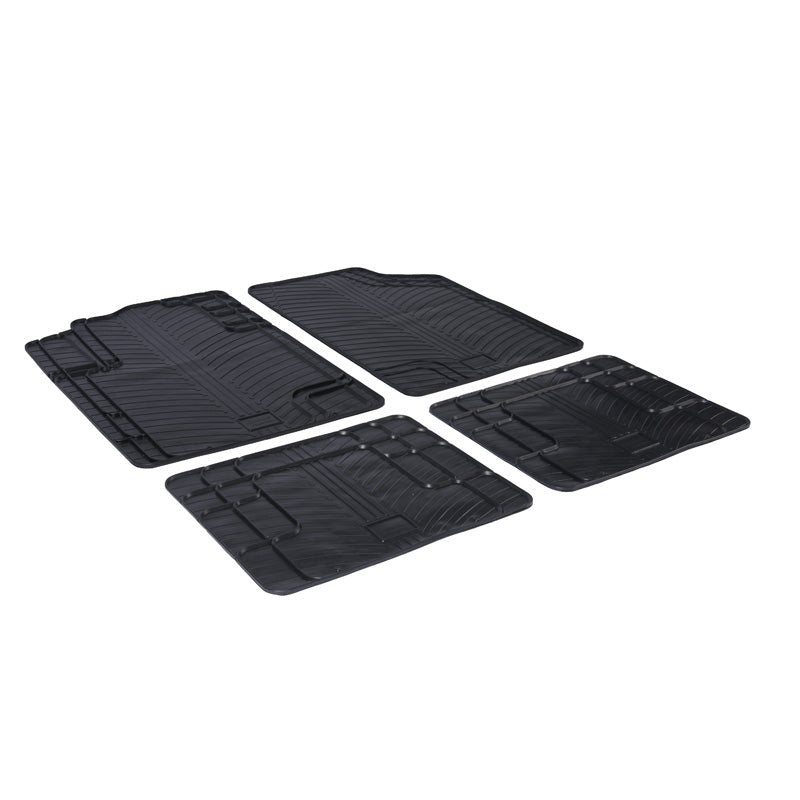 Rubber car mats set Universal T-MultiForm (T profile 4 pcs)