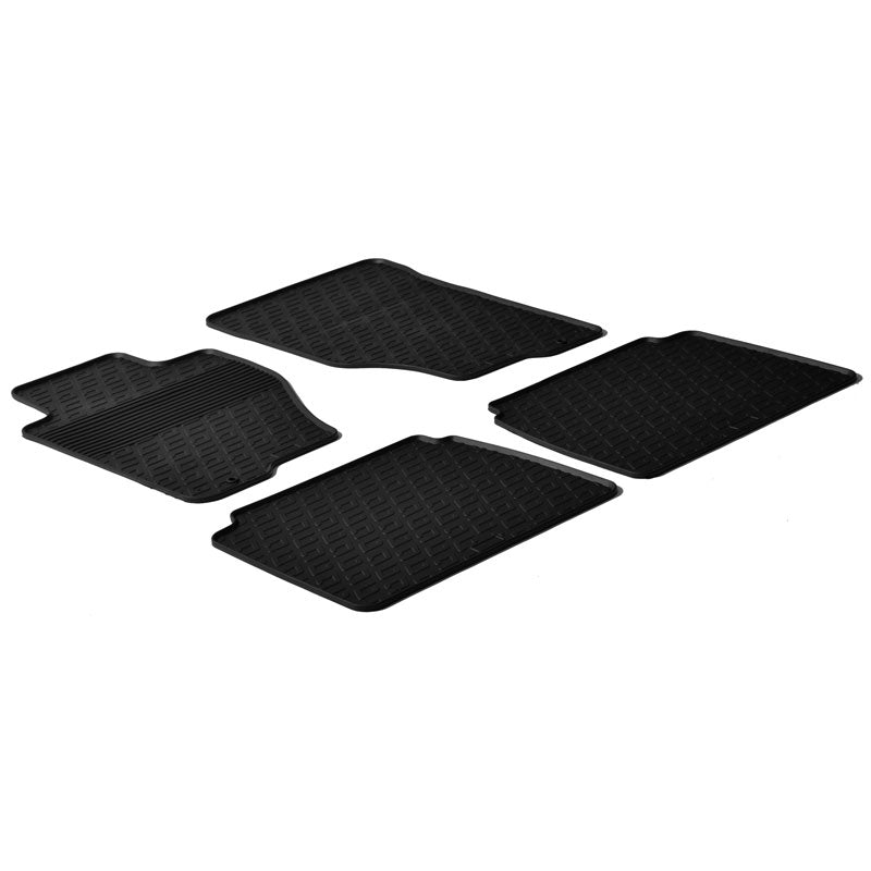 Gledring, Rubber mats, fits Kia Sorento 2002-2009 (G profile 4 pieces)