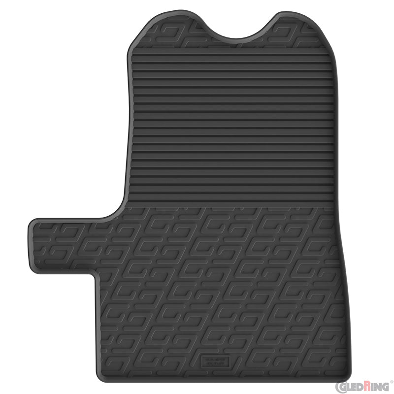 Gledring, Rubber floor mat, G-profile, 1 pc., fits Maxus eDeliver 7 (2023-)