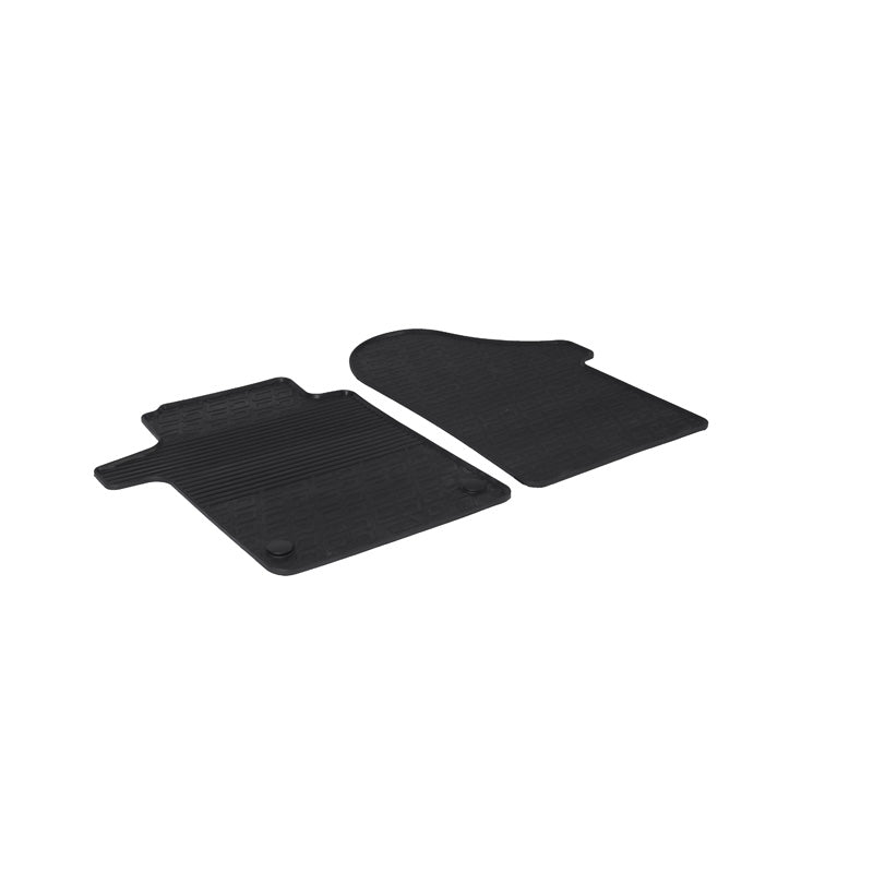 Gledring, Rubber floor mats, fits Mercedes V-Class 2014-2019 & 2019- (G profile 2-piece)