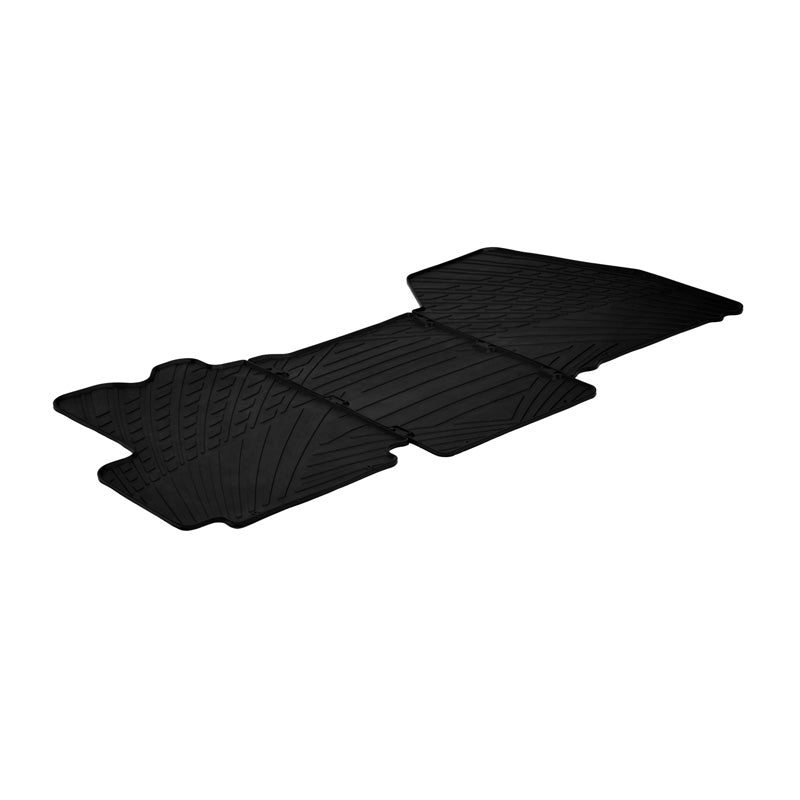 Gledring, tappetini in gomma, adatti a Citroen Jumper / Peugeot Boxer / Fiat Ducato 2006-2013 & 2014- (profilo G 3 pezzi)