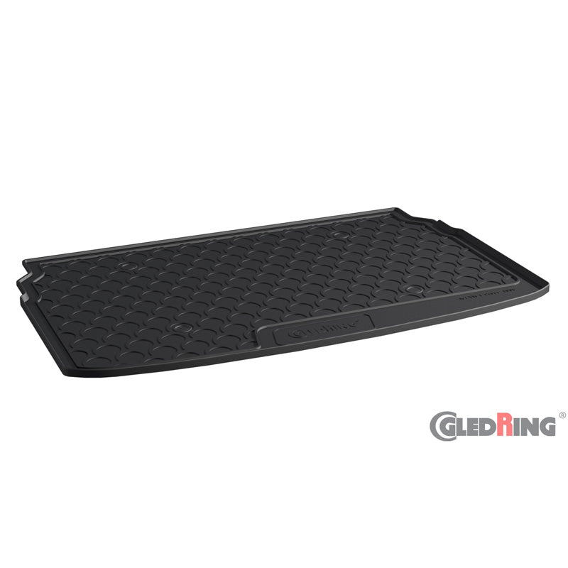 Gledring, Gummimåtte til bagagerum, passer til Volkswagen T-Cross 2019- (Lower variable floor)
