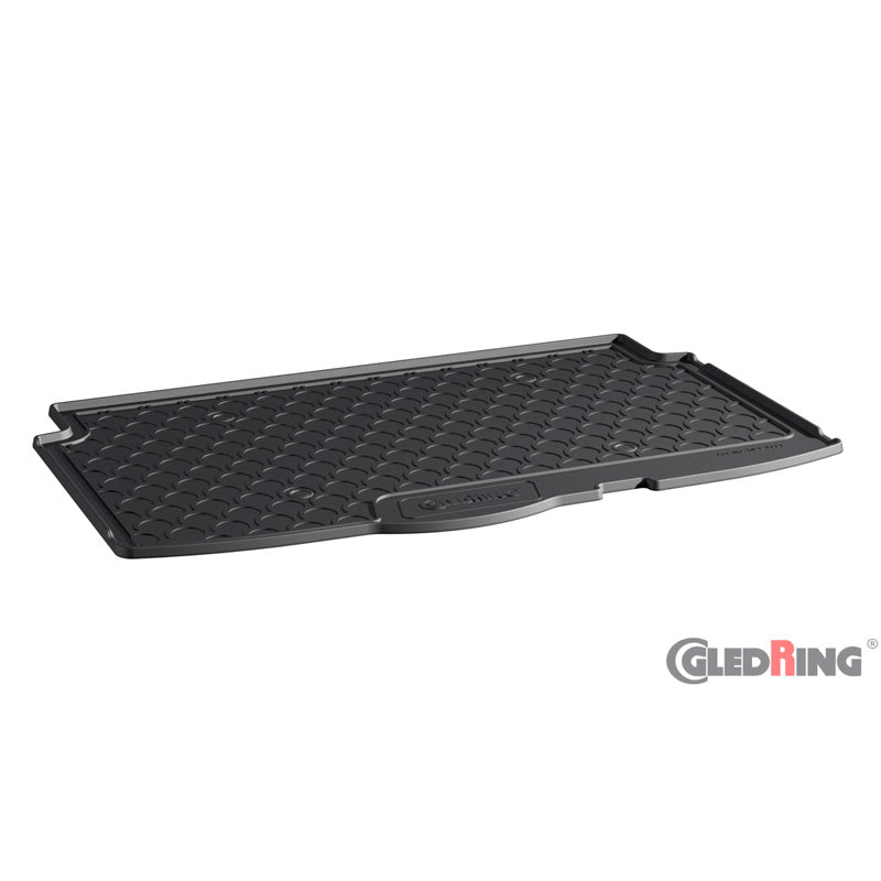 Gledring, Rubber trunk mat, Fits Hyundai i20 (BC3) 2020- (excl. Hybrid and/or variable floor)